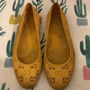 Gucci Jelly flats